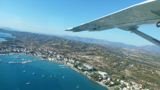 Πρώτη πτήση της Hellenic Seaplanes πάνω από τη Πελοποννησιακή Ριβιέρα