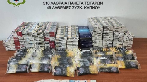 Σύλληψη αλλοδαπού για λαθραία καπνικά προϊόντα στο Ηράκλειο